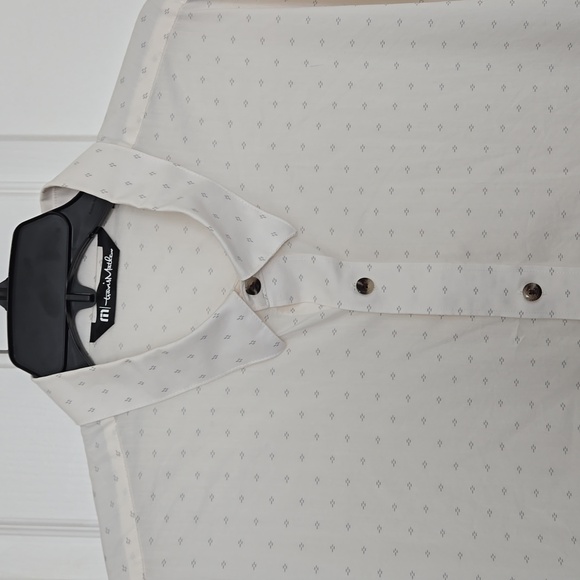 TRAVIS MATHEW short sleeve button up stretch enhanced men's shirt size XXL - Picture 2 of 9